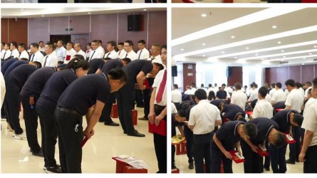 甘肅省建設(shè)監(jiān)理有限責任公司隆重舉行 “拜師學(xué)藝  崗位成才”師徒結(jié)對活動