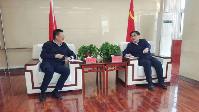 甘肅工程咨詢集團(tuán)與安寧區(qū)委區(qū)政府會談